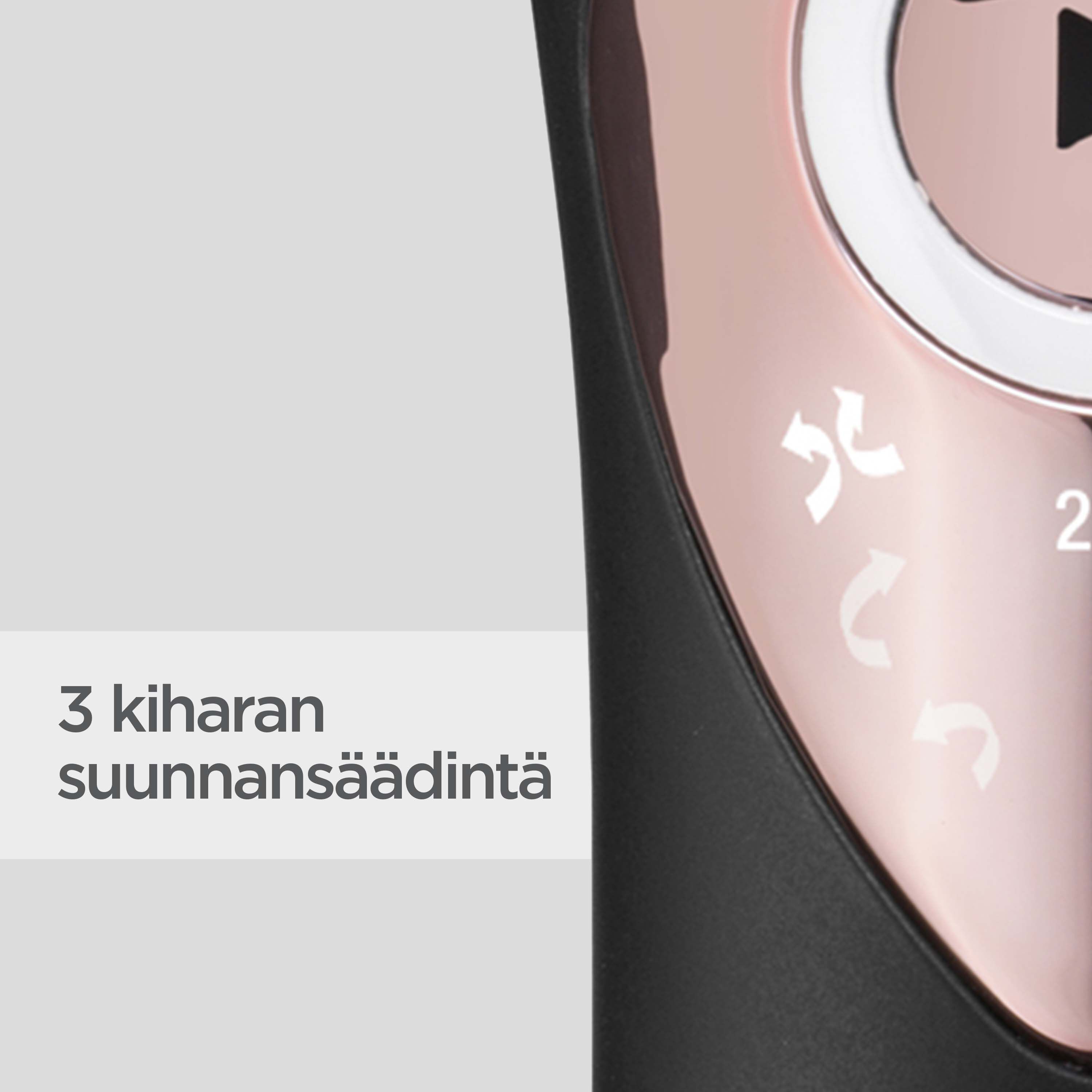 3 kiharan suunnans&auml;&auml;dint&auml;